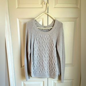 Max Studio Grey Knit Sweater